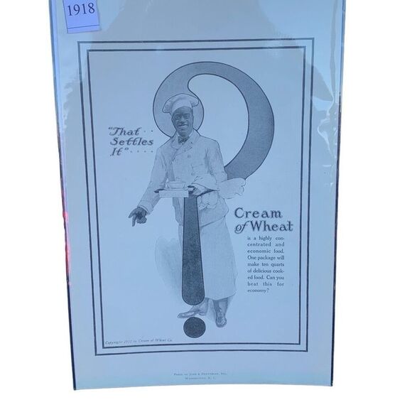 Vintage 1918 Cream of Wheat That Settles It Ad Advertisement - Picture 4 of 4